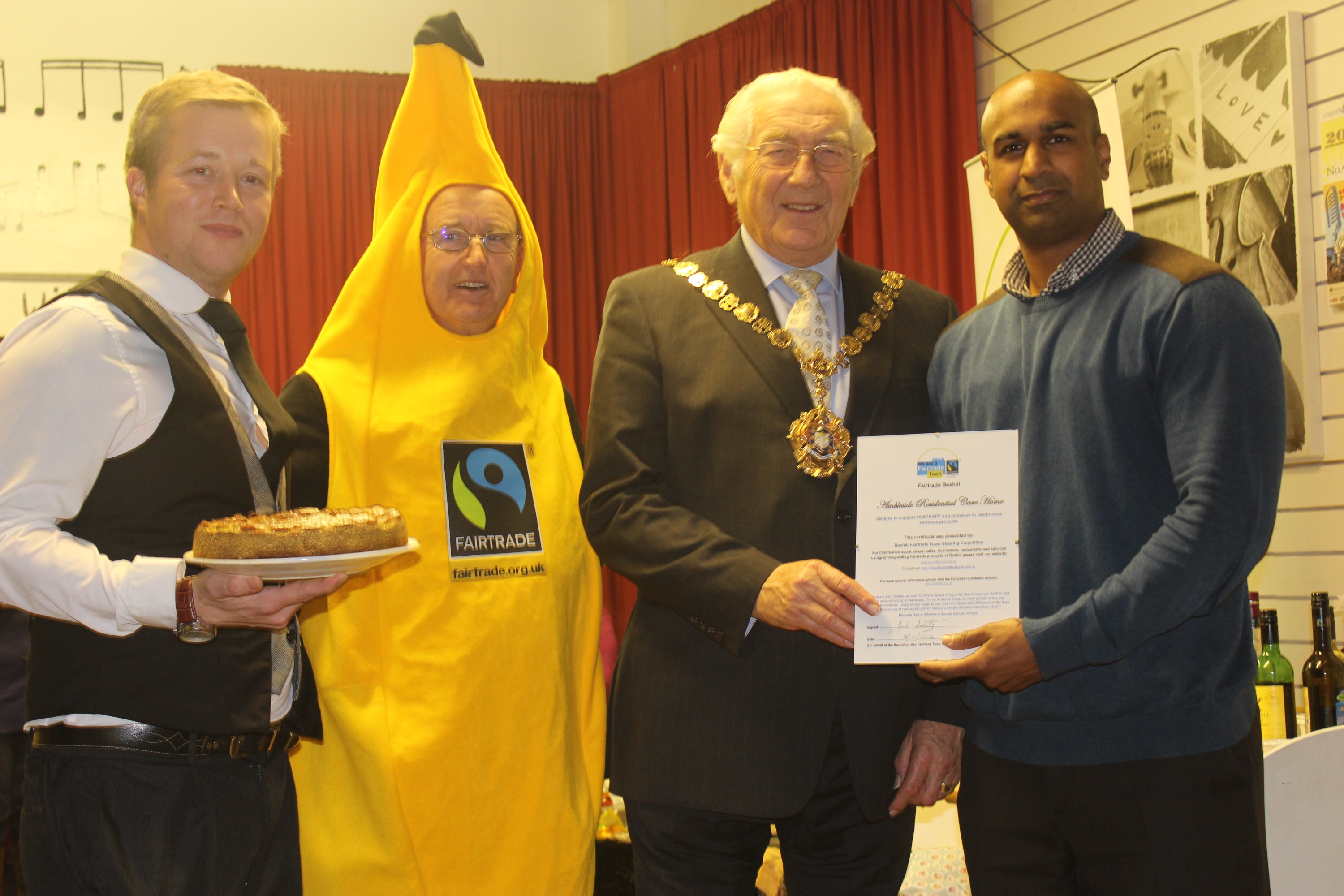 Ambleside Residential Care Home joins Bexhill Fairtrade Ambleside